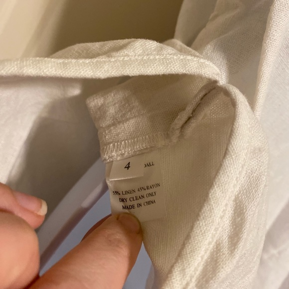 Loeffler Randall Linen Blend Tank - Picture 4 of 7